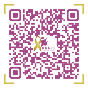 QR code for Okapi 2026 walk registration and certificates